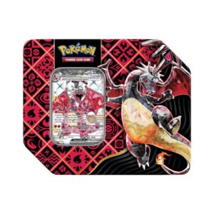 PKM Paldean Fates Charizard Tin